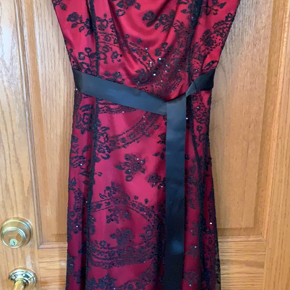 Adrianna Papell Boutique - Size 10 red party dress